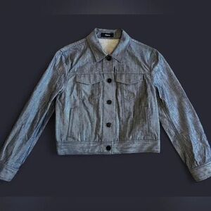 Theory Gray Jean Jacket